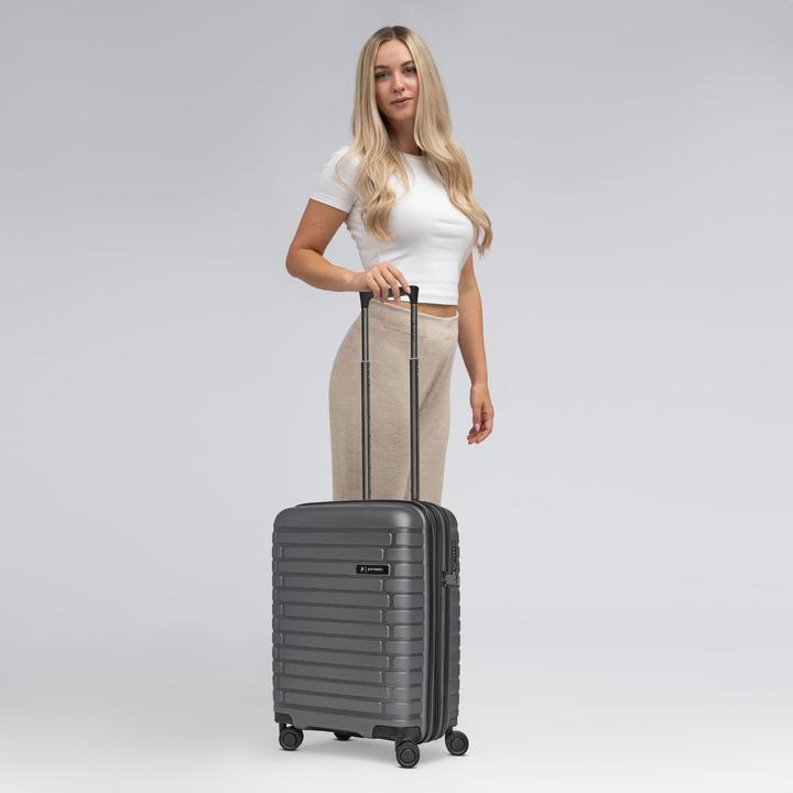 Image du produit Pactastic Collection 04 THE CABIN + 4 roues trolley cabine S 55 cm avec soufflet extensible (40 l, Bagage à main (jusqu'à 50l))