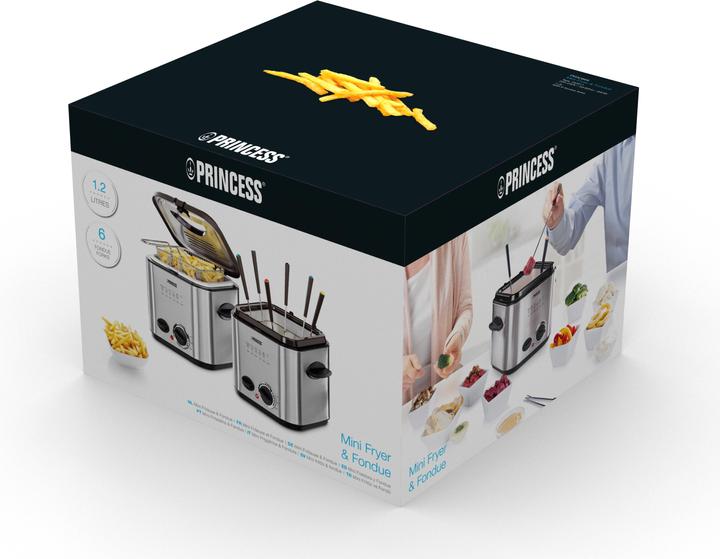 Immagine prodotto Princess 182611 Friggitrice e fonduta mini