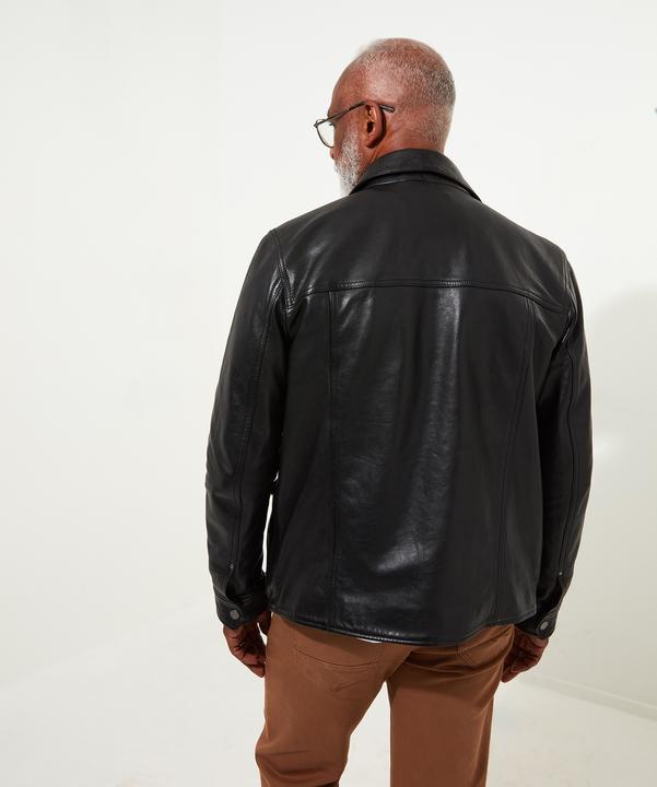 Image du produit Joe Browns Veste en cuir classique avec doublure à carreaux vintage (XXL)