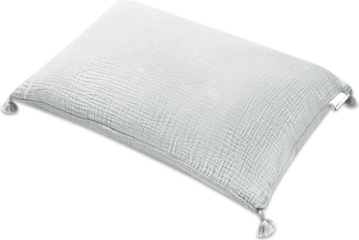Immagine prodotto Maylily Cuscino decorativo per bambini con nappe, grigio 60x50 (60 x 50 cm)