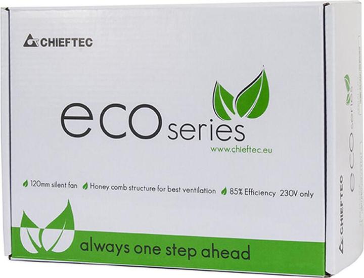 Actual product image Chieftec ECO Series GPE-500S (500 W)
