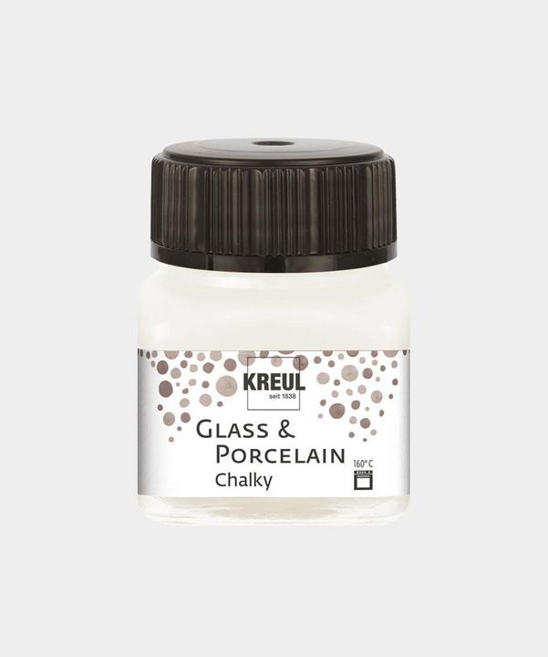 Immagine prodotto Kreul Colore della porcellana e del vetro (Cotone bianco, 20 ml)