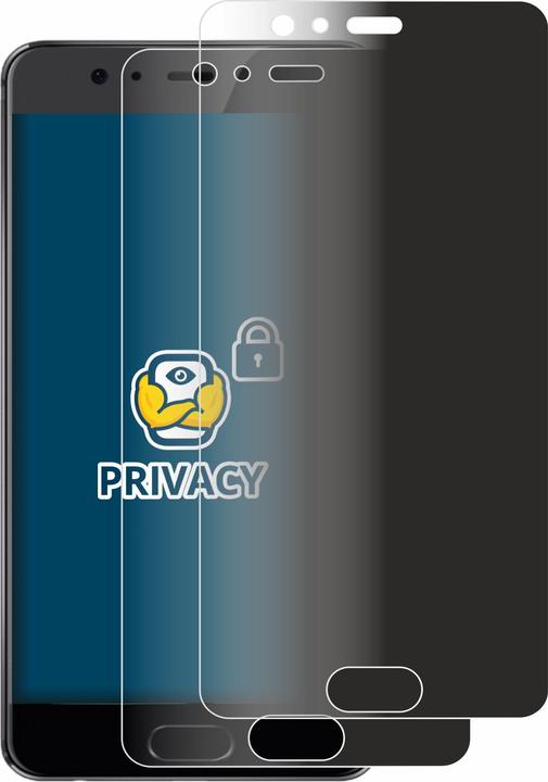 Actual product image BROTECT Anti-spy privacy film Blue light protection film (2 Piece, Huawei P10 Plus)