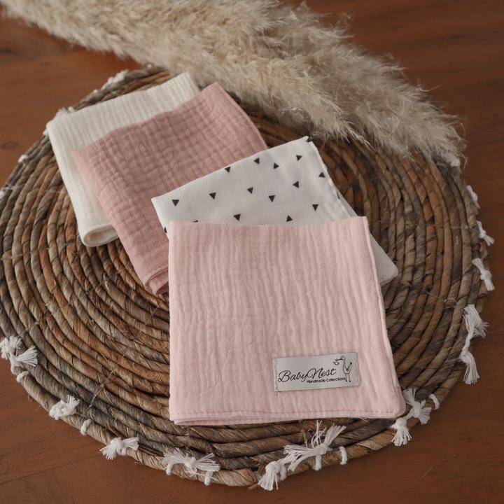 Immagine prodotto Baby-Nest Set di 4 panni in mussola di prima qualità Candy