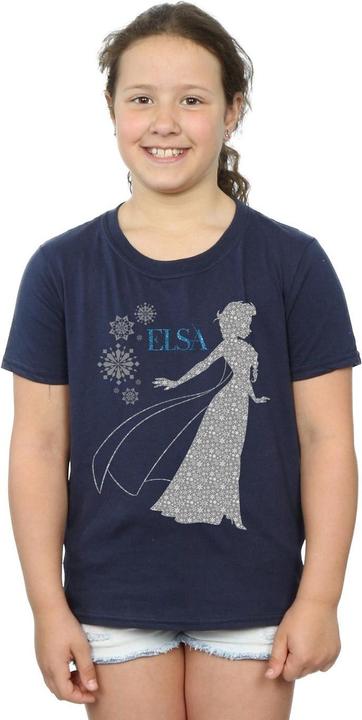 Produktbild Disney Frozen Elsa Christmas Silhouette TShirt Mädchen (152, 158)