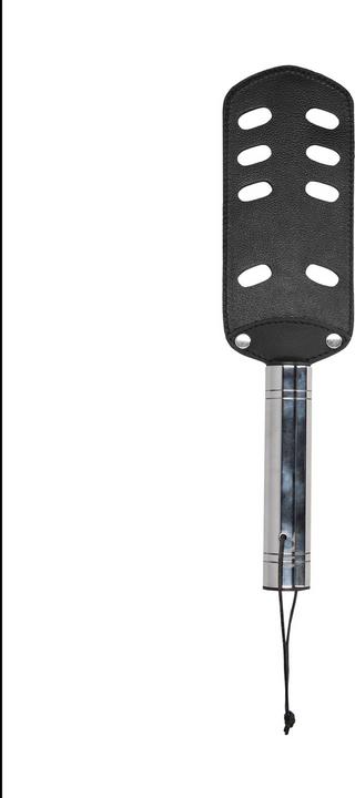 Actual product image Ouch! Slotted Leather Paddle
