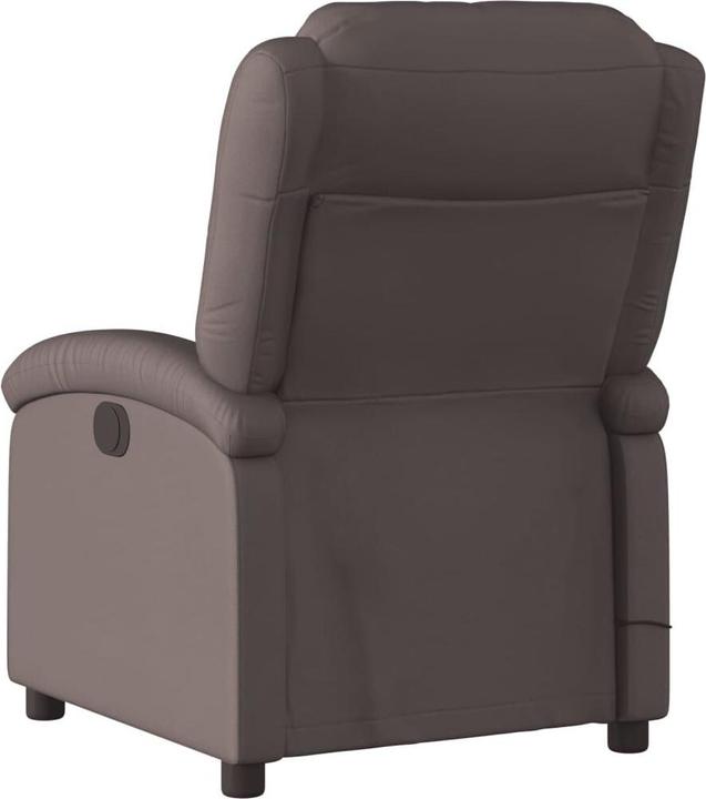 Produktbild VidaXL Massagesessel Dunkelbraun Echtleder,Farbe
