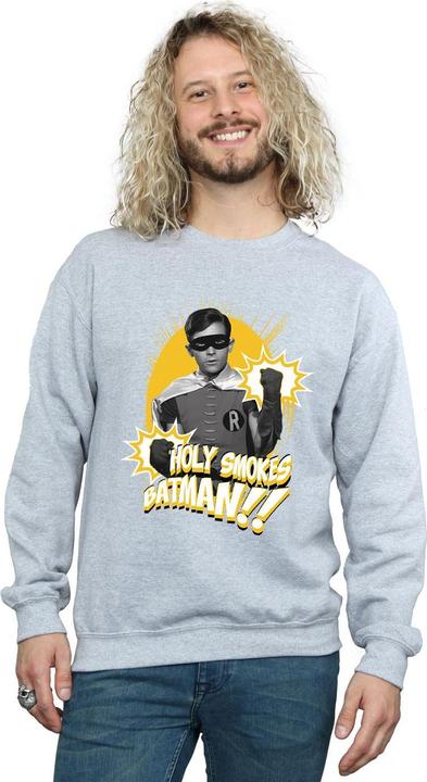 Image du produit - Sweat BATMAN TV SERIES ROBIN HOLY SMOKES - Homme (S)