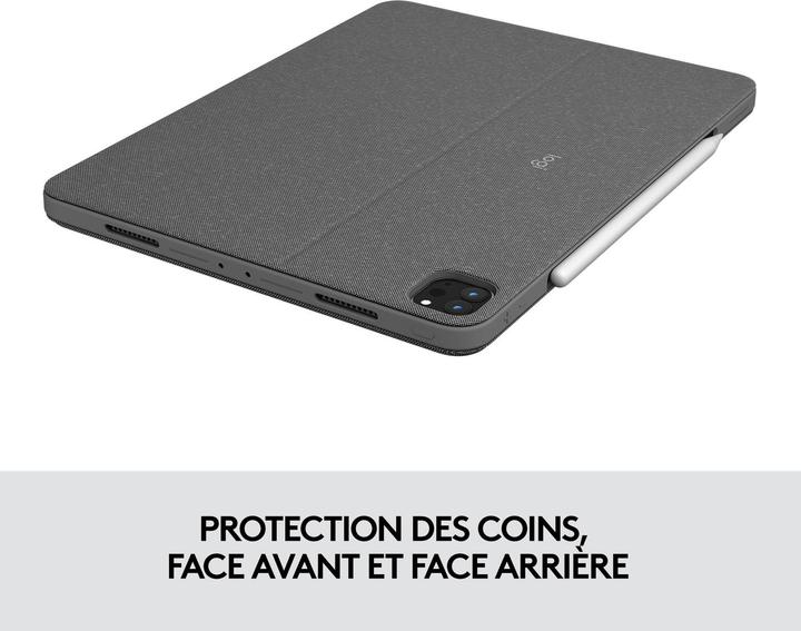 Produktbild Logitech Combo Touch (CH, iPad Pro 12.9 2021 (5. Gen), iPad Pro 12.9 2022 (6. Gen))