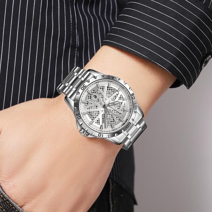 Produktbild Skmei 9337SI Herrenuhr + BOX