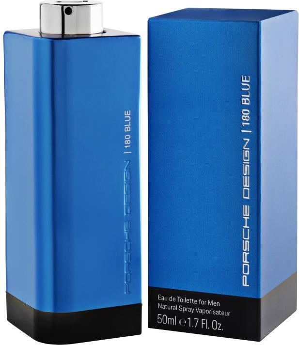 Actual product image Porsche Design 180 Blue Eau de Toilette 50 ml (Eau de toilette, 50 ml)