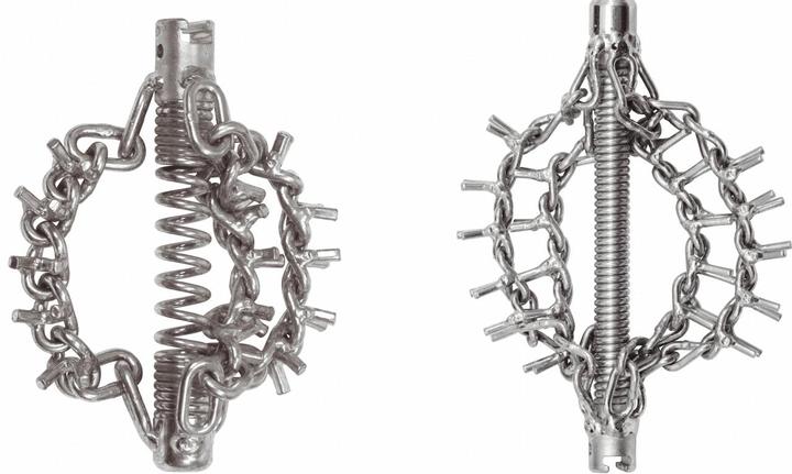 Image du produit KS Tools Tête centrifuge à chaînes, 3 chaînes, pour spirale 22 mm, Ø 45 mm (8.90 cm, 5.20 cm)