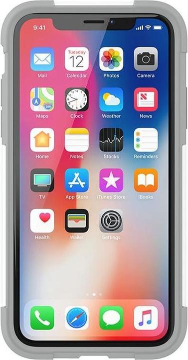 Actual product image Griffin Survivor Fit Cover Grey - White (TA43980) (Apple iPhone X)