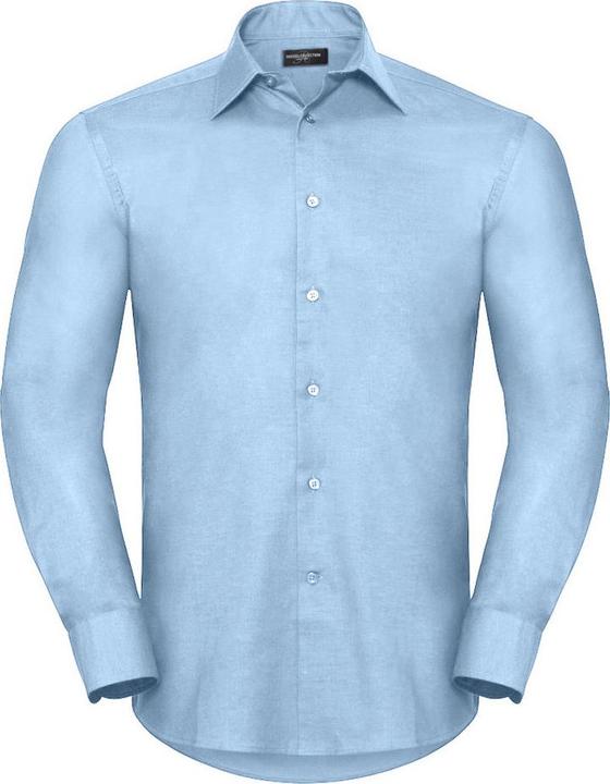 Russell Collection Oxford Hemd Langarm pflegeleicht