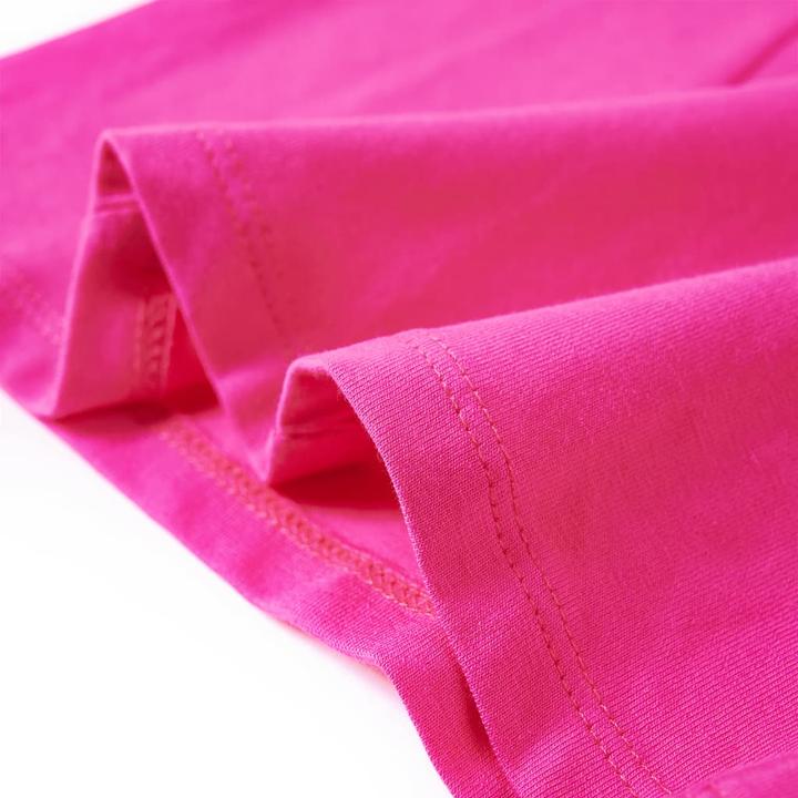 Immagine prodotto VidaXL Camicia da bambino a maniche lunghe rosa scuro 128,Materiale: 95% cotone (128)