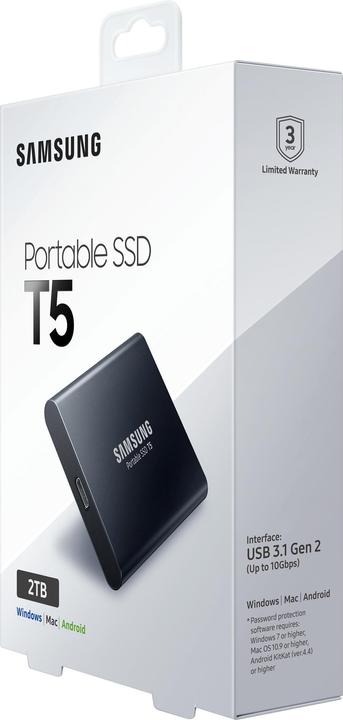 Produktbild Samsung Portable T5 (2000 GB)