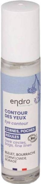 Actual product image Endro Cosmétiques eye contour natural anti-ageing jar 10 ml (Roll-on, 10 ml, Day + Night)