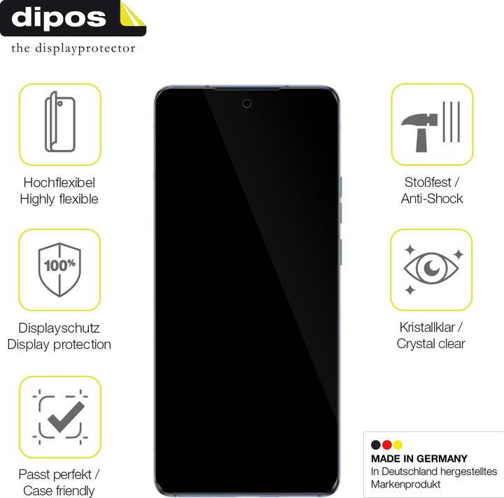 Immagine prodotto Dipos 3D Full-Cover Pellicola Protettiva (1 Pezzo/i, Motorola Edge 40)