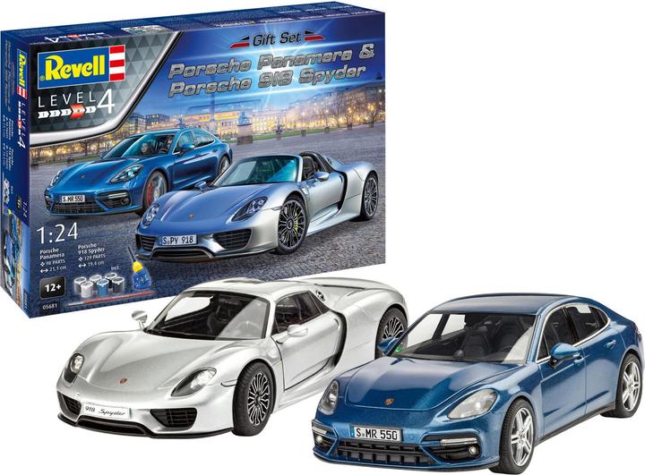 Immagine prodotto Revell 05681 Porsche Set kit modellismo auto 1:24