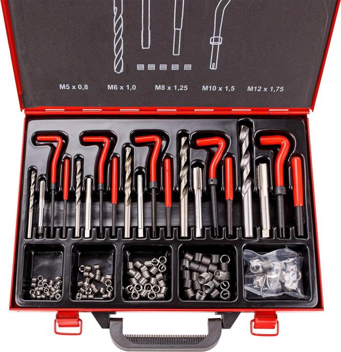 Produktbild Dema Gewindereparatursatz 131 teilig Gewinde Reparatur Set
