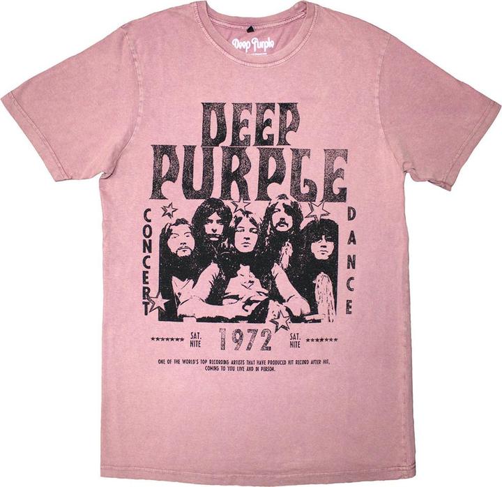 Produktbild Deep Purple 1972 Concert Stone Wash (M)