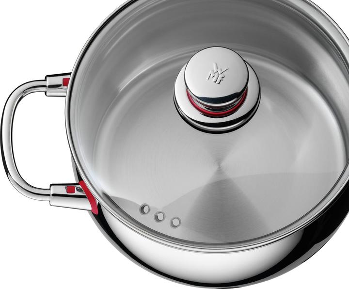 Produktbild WMF Quality One Bratentopf mit Deckel, 20 cm (20 cm, Bratpfanne, Edelstahl)