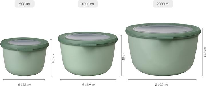 Actual product image Mepal Fresh food tins (2 l)
