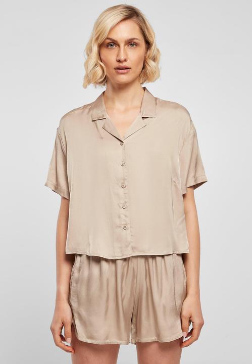 Immagine prodotto Urban Classics Camicia Resort da donna in raso di viscosa - 17070 (XS)