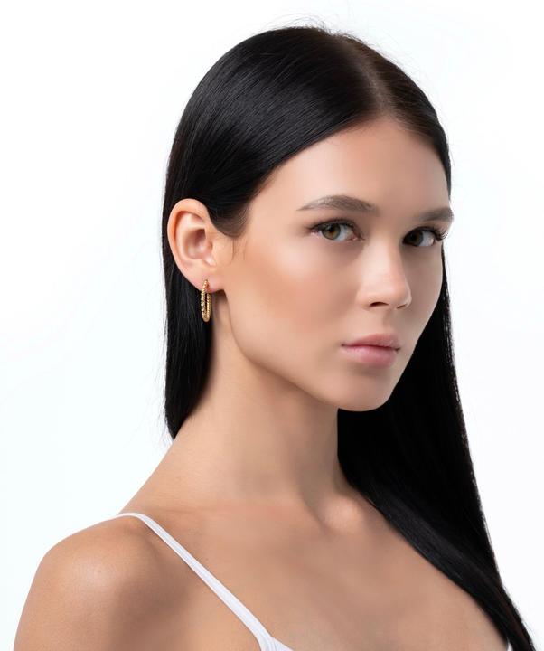 Image du produit Sensora Jewelry Boucles d'oreilles Marine Hoops (Pierres en zirconium)