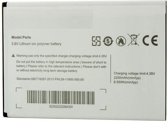 Produktbild CoreParts Battery for Tesla Mobile (Akku, Ulefone Paris)