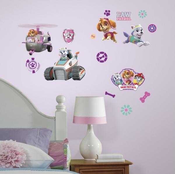 Productafbeelding Paw Patrol Meisje Pups Verwijder En Plak Muurstickers