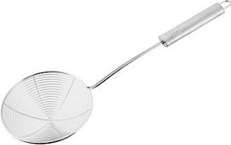 Actual product image Fackelmann 38 cm OVALGRIFF, stainless steel ladle, slotted spoon for cooking and serving