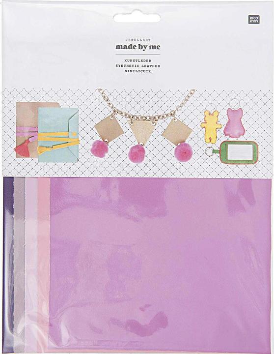 Rico Design Leather Girly 14.8 x 21 cm 5 pieces