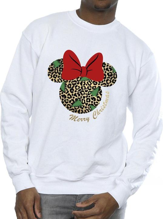 Image du produit Disney - Sweat MINNIE MOUSE LEOPARD CHRISTMAS - Homme (XL)
