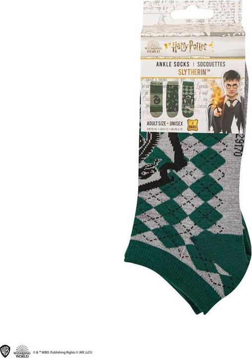 Produktbild Cinereplicas Harry Potter: Slytherin(3 Paare) (3er Pack, 40)