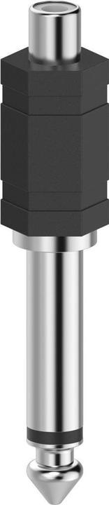 Actual product image Hama Audio adapter, cinch female - 6.3 mm jack male mono (Audio Splitter)