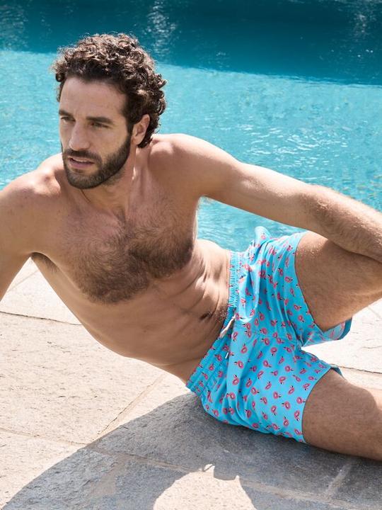Produktbild Shiverpeaks JULIPET Badeshort Flamingos (XL)