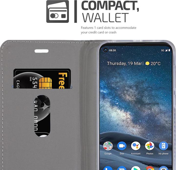 Productafbeelding Cadorabo Boek Jeans Optiek Cover (Nokia 8.3)