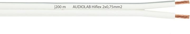 Image du produit Audioraq AUDIOLAB Câble LS Hiflex, 2x0.75mm² blanc (200 m, 0.75 mm²² mm)
