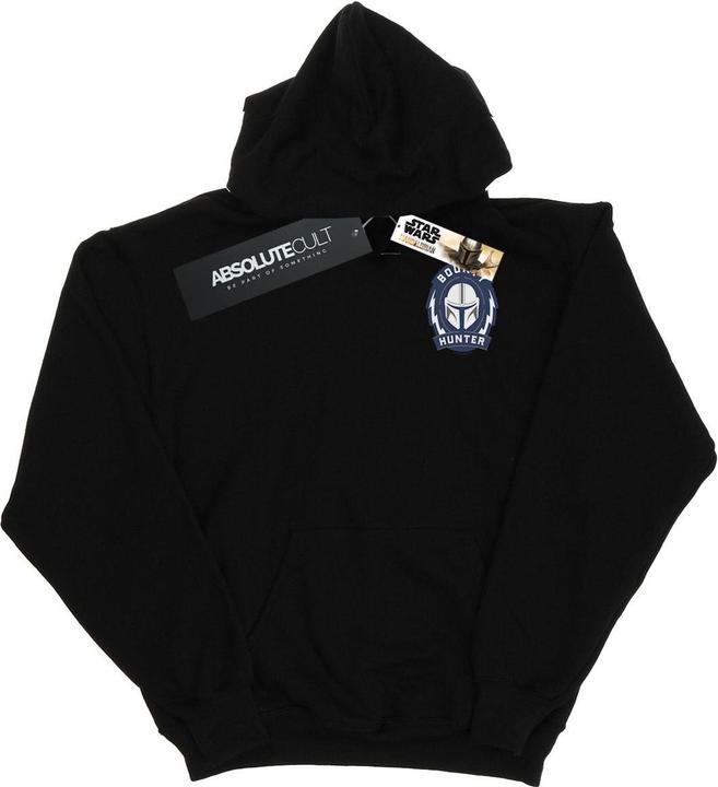 Image du produit Star Wars - Sweat à capuche THE MANDALORIAN BOUNTY HUNTER BADGE BREAST PRINT - Homme (S)