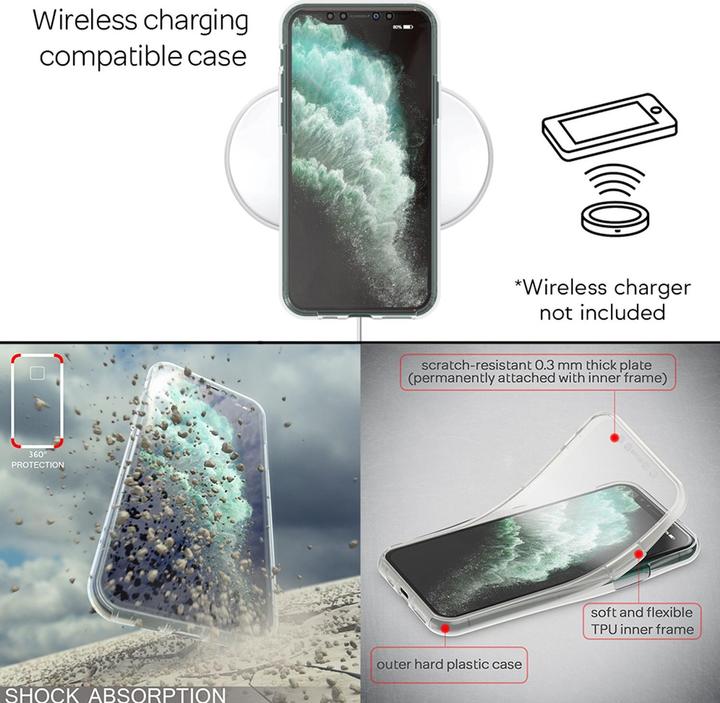 Actual product image Nalia 360 degree mobile phone case (Apple iPhone 11 Pro)