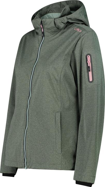 Produktbild CMP Campagnolo Women's Light Melange Jacket Zip Hood (40, M)