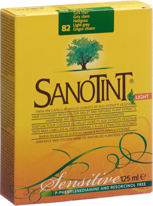 Actual product image Sanotint Sensitive Light Haarfarbe 82 hellgrau (82)