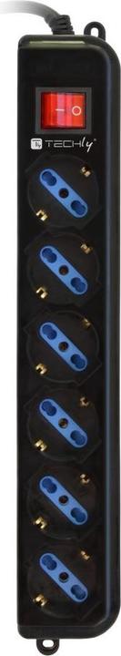 Actual product image Techly 300415 UPS power strip wit (6 x, CEE 7/3, 1.50 m)