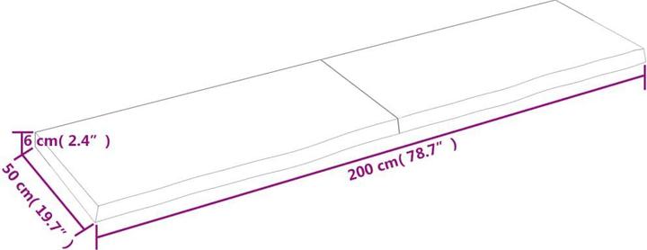 Immagine prodotto VidaXL Emerald (200 x 6 x 50 cm)