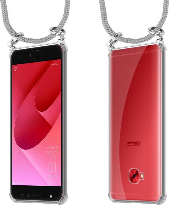 Produktbild Cadorabo TPU Handy Kette SILBER Cover