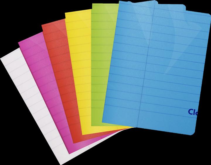 Actual product image Clairefontaine Exercise book 170x220mm (C5, Lined, Soft cover)