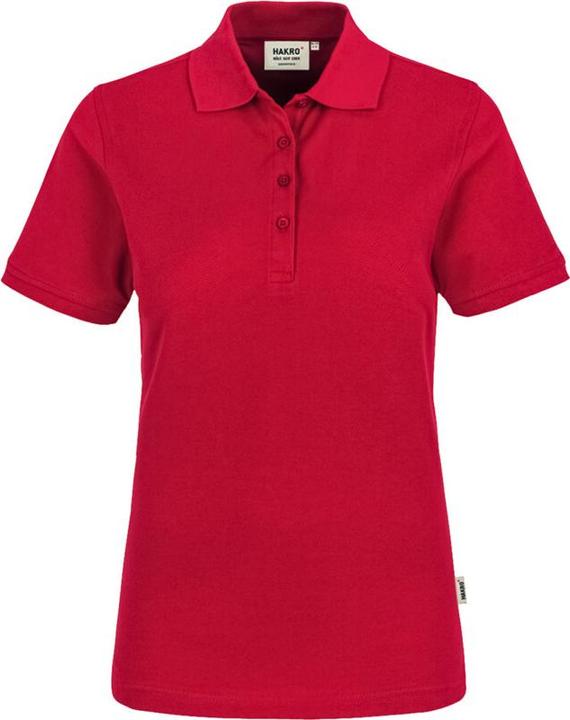 Actual product image Hakro Ladies Polo Shirt CLASSIC 110 red size M (M)