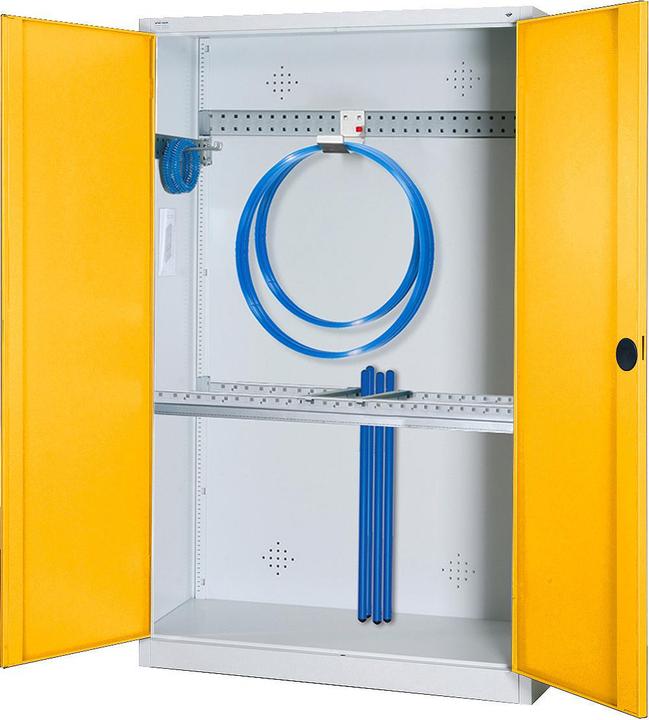 Actual product image C+P Modular sports equipment cabinet with basic equipment (HxWxD: 195x120x50 cm, with solid sheet metal