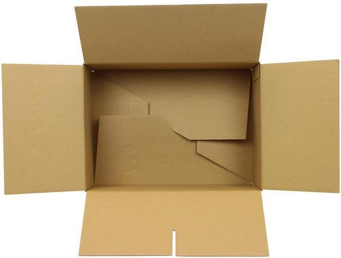 Image du produit Transpak Carton automatique à 1 cannelure dimensions 350x250x135mm C4 qualité 1.20 B marron Fefco 0711 (20 x)